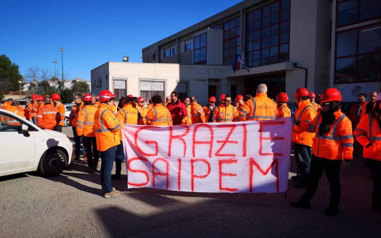 Arbatax, nuovo sciopero della SAIPEM. L’RSU: “Vogliamo risposte”