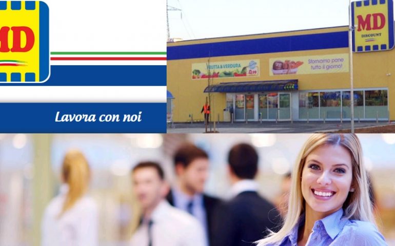 LAVORO. MD Discount cerca addetti vendita e reparti