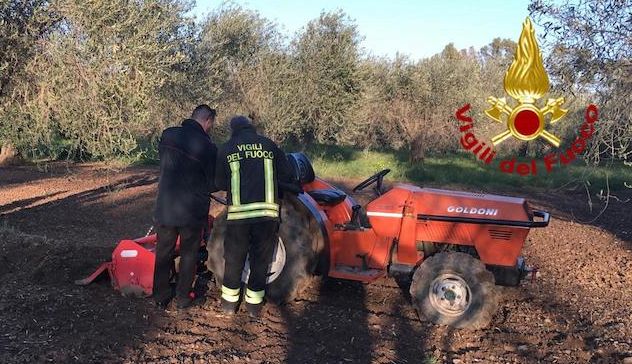 Tragedia vicino a Siniscola: un bambino di 3 anni muore travolto dalla fresa di un trattore