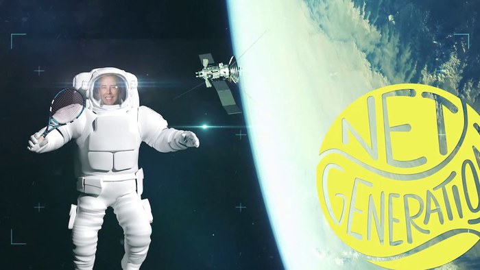 La NASA scrive la storia, giocata la prima partita di tennis nello spazio