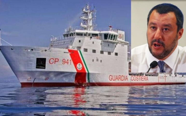 Trapani, La Diciotti pronta a sbarcare. Salvini: “Non autorizzo. Se qualcuno lo fa si assume la responsabilità”