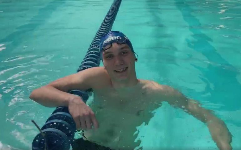 (VIDEO) Manuel Bortuzzo torna in piscina: “Un’emozione bellissima”