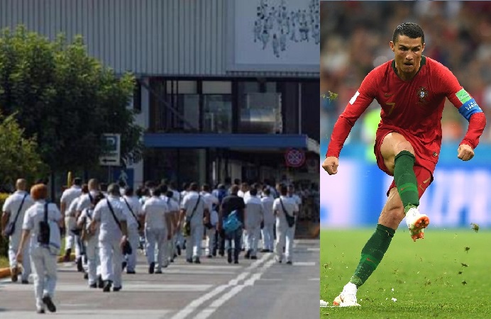 “Una vergogna”: operaio Fca contro l’arrivo di Cristiano Ronaldo alla Juventus