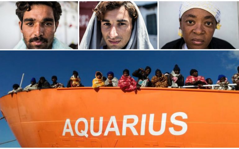 Aquarius: verso Valencia su navi italiane. Anche la Corsica apre i porti