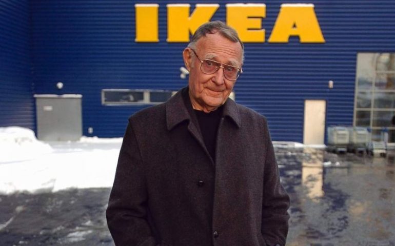 E’ morto il fondatore di Ikea, Ingvar Kamprad: l’aveva creata nel 1943, a soli 17 anni