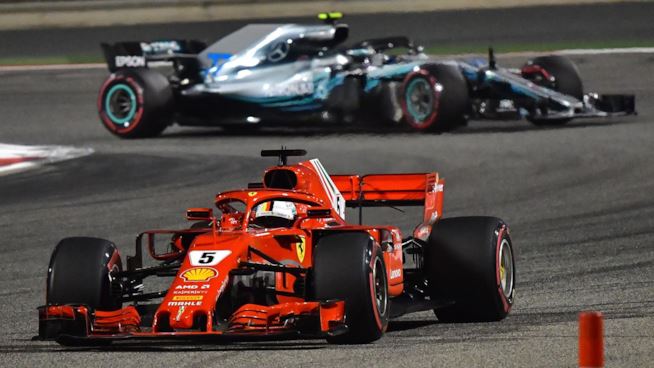 Sebastian Vettel ha vinto il Gp del Bahrain. Un altro successo per la Ferrari