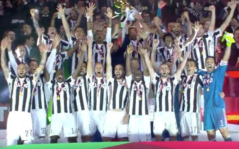 Juventus super: dilaga (4-0) con il Milan e conquista la sua tredicesima Coppa Italia