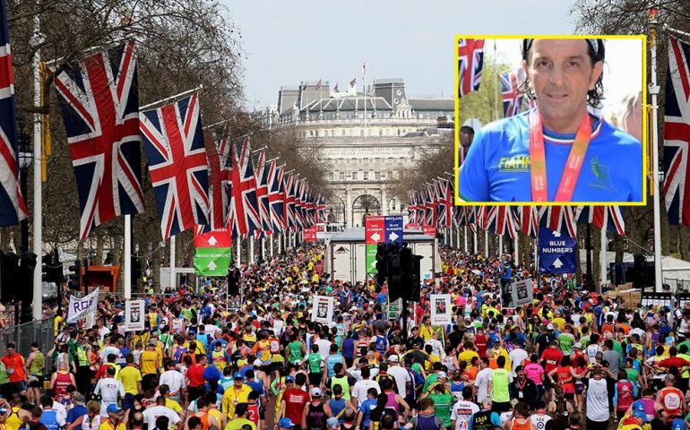 Maratona di Londra: “furbetto” italiano prende una scorciatoia e va più veloce del campione olimpico Mo Farah