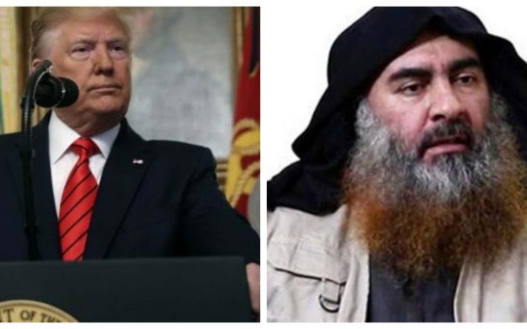 Usa, Trump: “Al Baghdadi si è fatto esplodere”. Con lui morti anche tre dei suoi figli