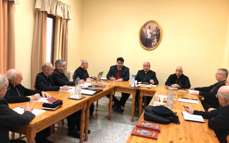 Incontro a Cagliari tra il Presidente Solinas e i componenti della Conferenza episcopale sarda.