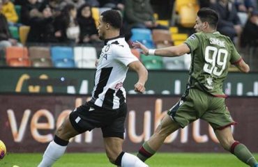 Immagine tratta dalla partita Udinese-Cagliari terminata 2-1.