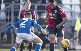 Foto della partita Brescia-Cagliari: Joao Pedro in azione.