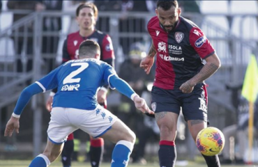 Foto della partita Brescia-Cagliari: Joao Pedro in azione.