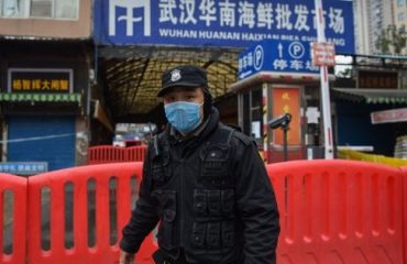 Immagine dalla città cinese Wuhan, epicentro dell'epidemia Coronavirus.