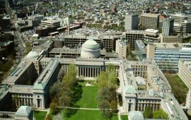 Foto dall'alto, del Massachusetts Institute of Technology.