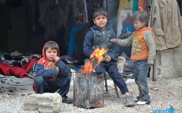 Siria: «Presto sarà strage di bambini», il grido d’allarme dell’Unicef