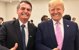 Bolsonaro e Donald Trump