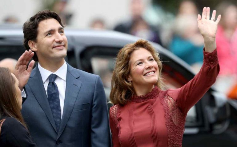 La moglie del primo ministro canadese Trudeau in quarantena perchè positiva al Coronavirus