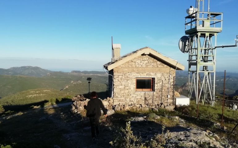 Punta Margiani Pubusa, a 1300 mslm, nel territorio di Seui.