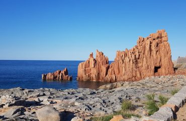 Le rocce rosse di Arbatax-Tortolì.