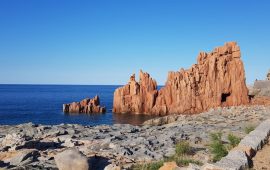 Le rocce rosse di Arbatax-Tortolì.