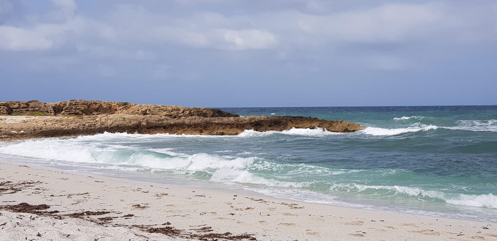 La bellissima spiaggia di Is Artutas a Cabras.