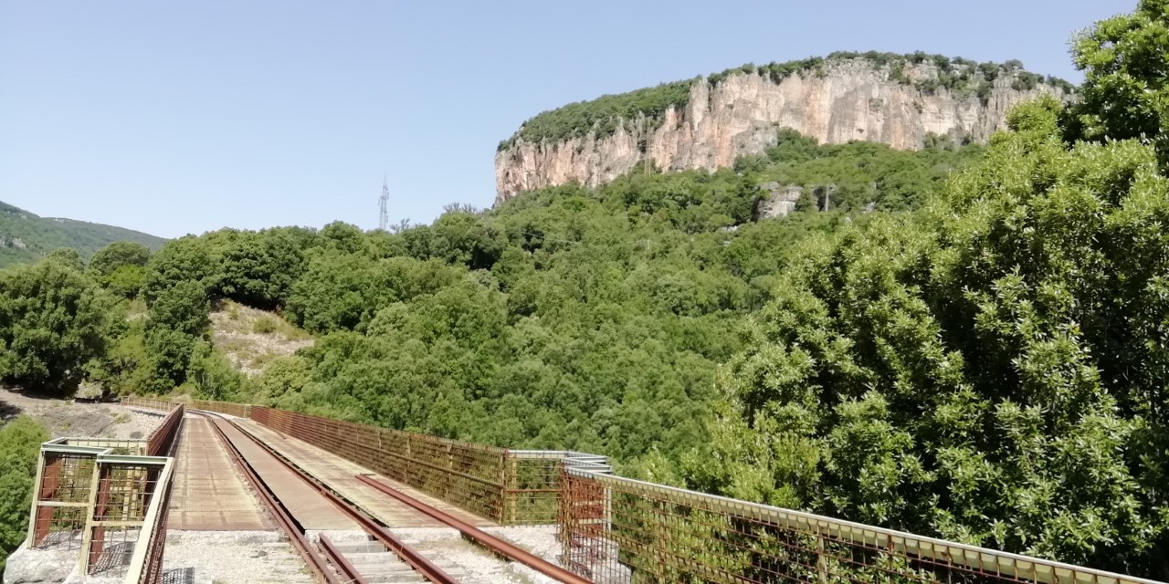 Tratto ancora chiuso della Linea ferroviaria Mandas-Arbatax.