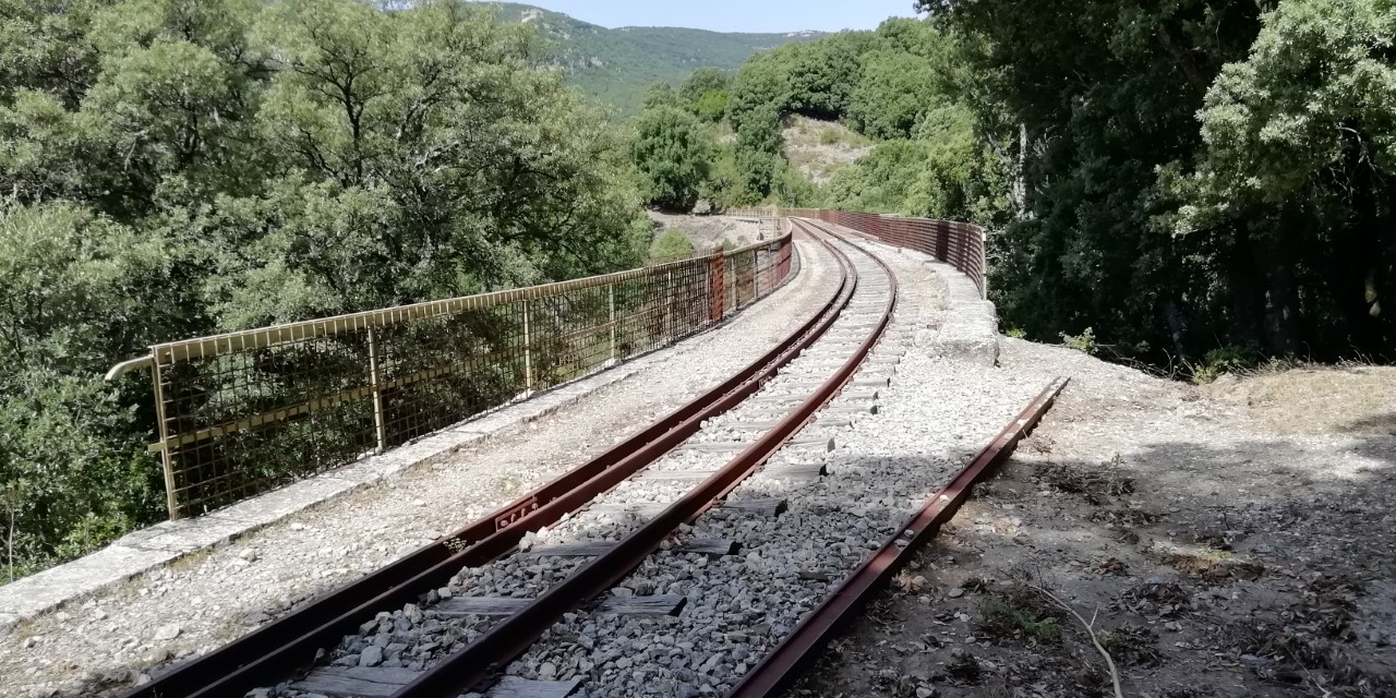 Tratto ancora chiuso della Linea ferroviaria Mandas-Arbatax.