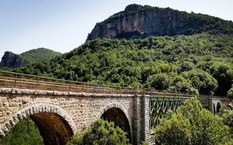 Tratto ancora chiuso della Linea ferroviaria Mandas-Arbatax.