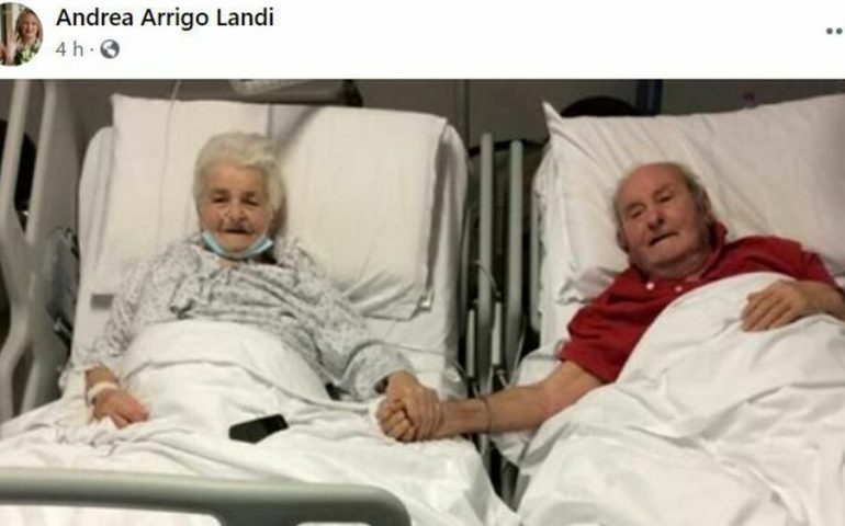 Ivo e Livia, quando l’amore batte il Covid. La bella storia a lieto fine della coppia di anziani