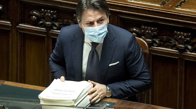 Crisi de guvernu, Conte oe a sa proa de su votu in Senadu