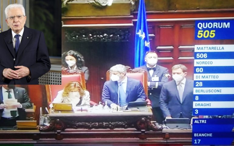 Presidente della Repubblica: il Parlamento sceglie il bis di Mattarella a larga maggioranza