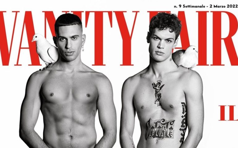 Blanco e Mahmood nudos in sa cobertina Vanity Fair. S’àutore est su fotògrafu casteddaju Luigi Murenu