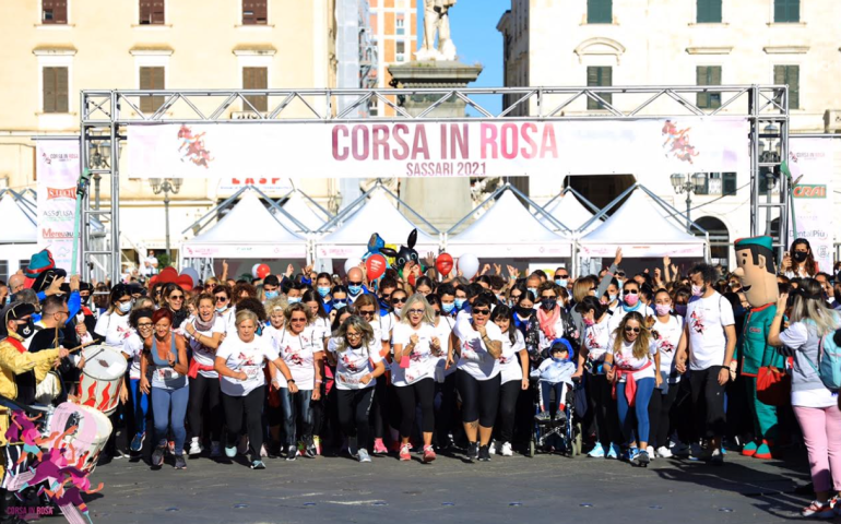 Al via la Corsa in Rosa: tutta la Sardegna pronta a combattere la violenza sulle donne