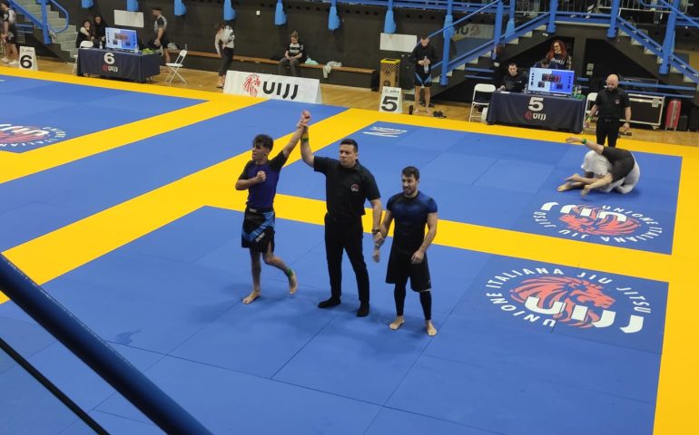 Campionados natzionales de BJJ de Milanu: su tortoliesu Mattia Cristo binchet totu