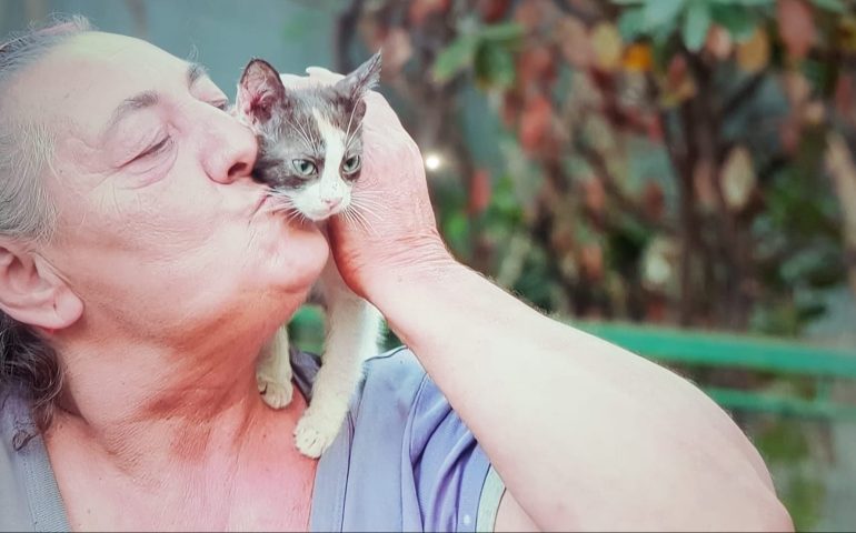S’istòria de sa gatàrgia Paola Selenu e is 200 gatos suos in su servìtziu de su programma “Le Iene”