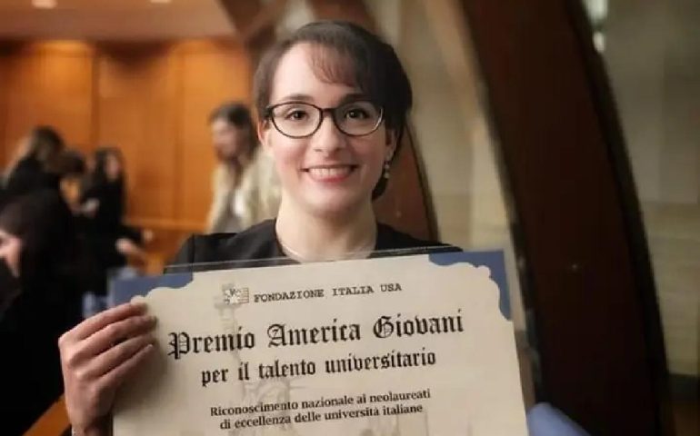 Talentos universitàrios, su prèmiu “America Giovani” a Maria Ausilia Collu de s’Ogiastra