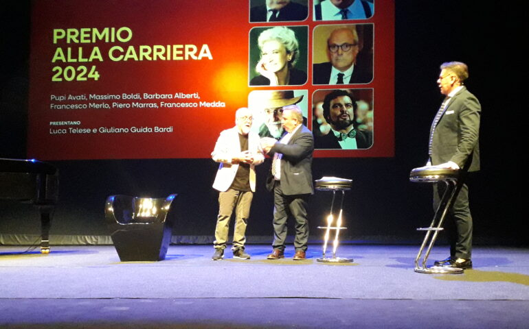 Casteddu, a su Teatru Massimo notte de su Premiu a sa Carriera 2024