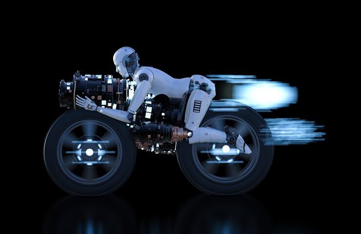 Record de fuga po una macchina ghiada dae unu robo-pilotu