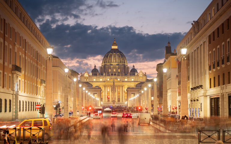 Vatican City on the Road of the Conciliation Leading to St. Pete