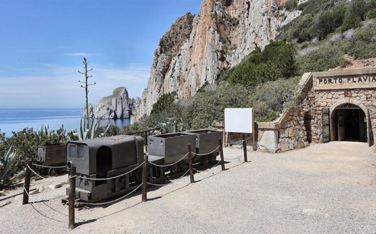 L'ingresso di Porto Flavia
