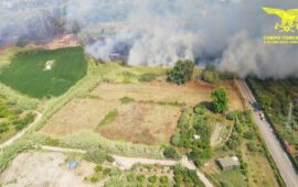 incendio in sardegna
