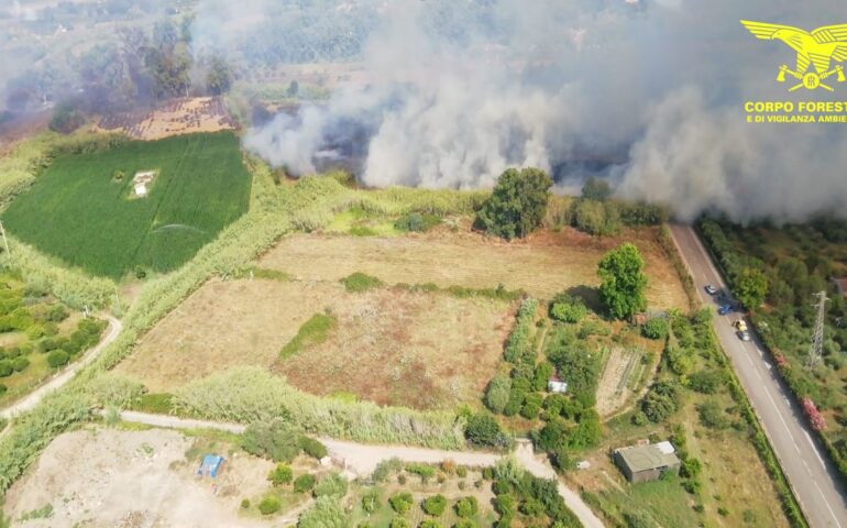 incendio in sardegna