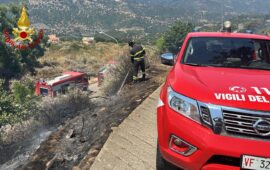 incendio a nuoro