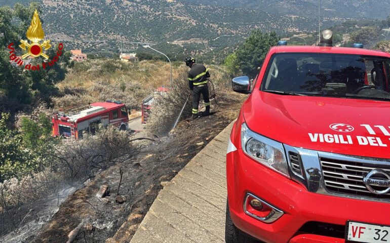 incendio a nuoro