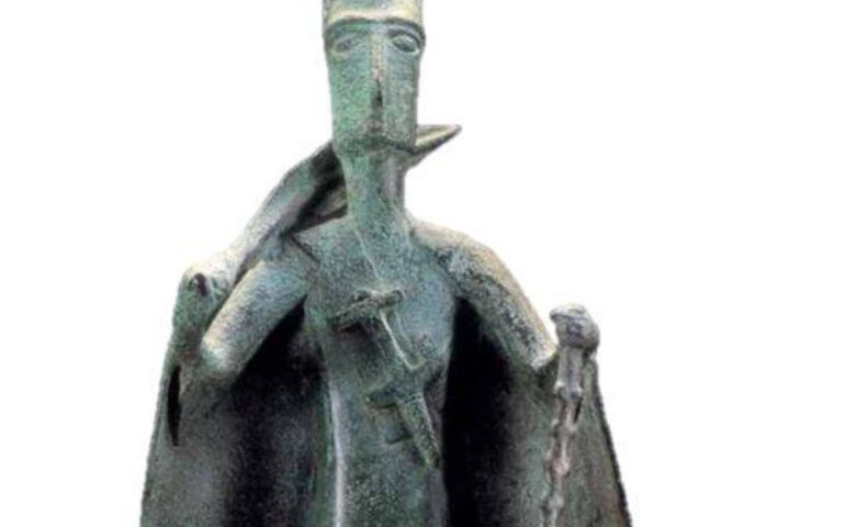 Il bronzetto di Uta, il Capotribù