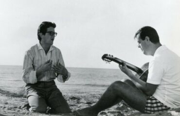 Jimmy Fontana e Carlo Pes negli anni '60 (Foto di CinematiCA - Suoni da e per il cinema (Facebook)
