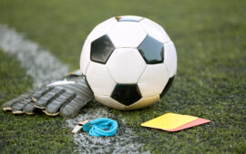 cartellino rosso calcio immagine simbolica