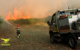 incendio in sardegna
