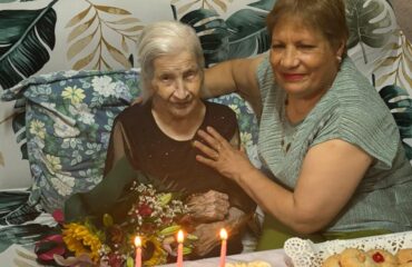 Tzia Maurizia Congiu spegne 106 candeline.
